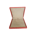 Μικρά ροζ άκαμπτα χαρτόνια Λούξουζ κουτιά δώρων Φορητό βραχιόλι συσκευασία Προσαρμοσμένα κοσμήματα
