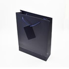 Προσαρμοσμένη 3 λεπτά Εξαιρετική Μοναδική Χαρτί Χαλκού μπλε τσάντα για πολυτελή συσκευασία δώρο