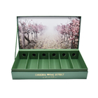 Πράσινο Προσαρμόσιμο 6 μπουκάλια Κάρτον Κουτί δώρο κρασιού Ματ στρώση