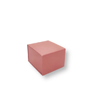 Ροζ διπλώσιμο μαγνητικό εξαιρετικό κουτί δώρων ανακυκλωμένα χαρτόνια κουτιά δώρων