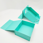 Πράσινο διπλώσιμο μαγνητικό μπουτίκ κουτί δώρων