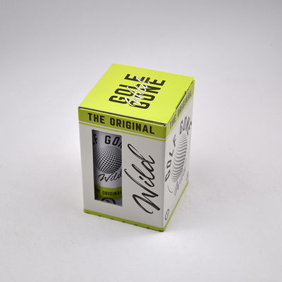 Αγορά Κουτί δώρου μπάλας γκολφ με εκτύπωση λογότυπου υψηλής ποιότητας με διαφανές παράθυρο και ανακυκλωμένο χαρτόνι για συσκευασία μόδας online manufacture