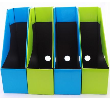 Πτυσσόμενος διοργανωτής ζαρωμένο CMYK Collapsibile 300mm αρχείων περιοδικών κατόχων χαρτικών